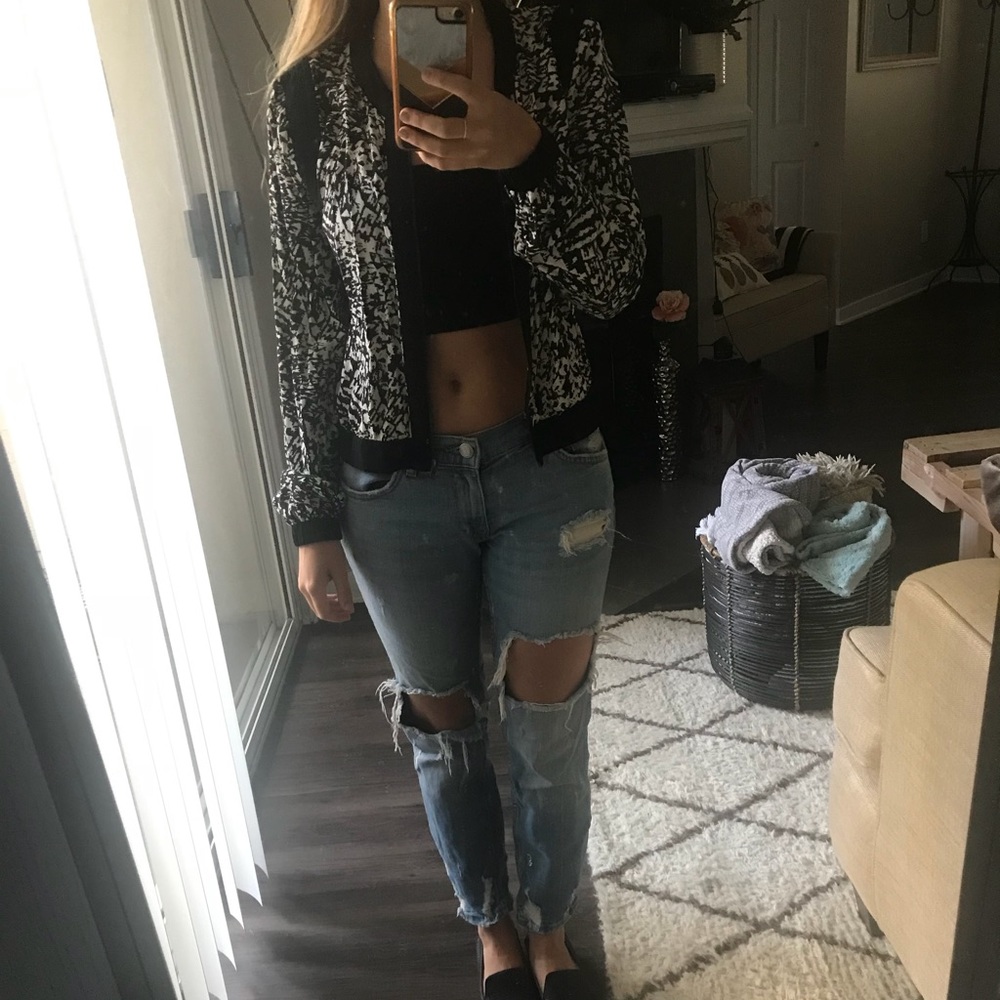 Nordstrom bomber jacket size xs